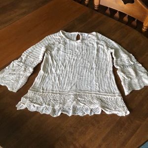 Lauren Conrad crocheted top
